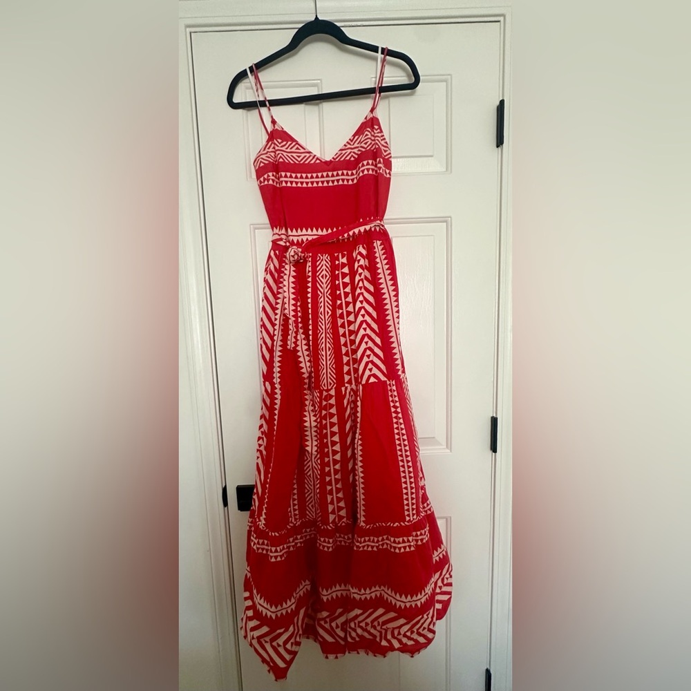 Vero Moda Red Maxi Sundress